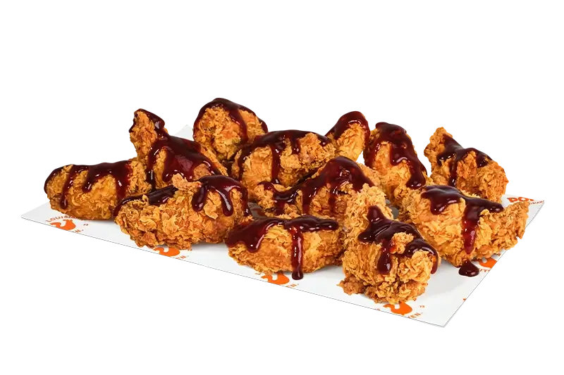 12 Louisiana BBQ Saucin' Wings-uk
