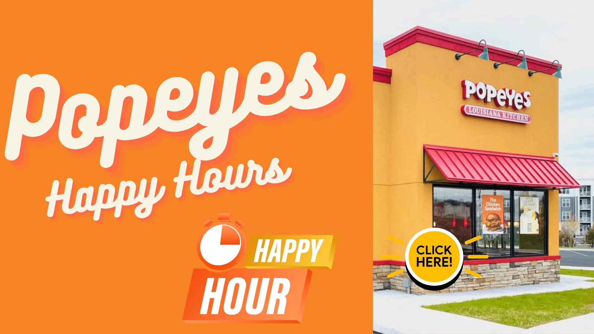 Popeyes Happy Hour