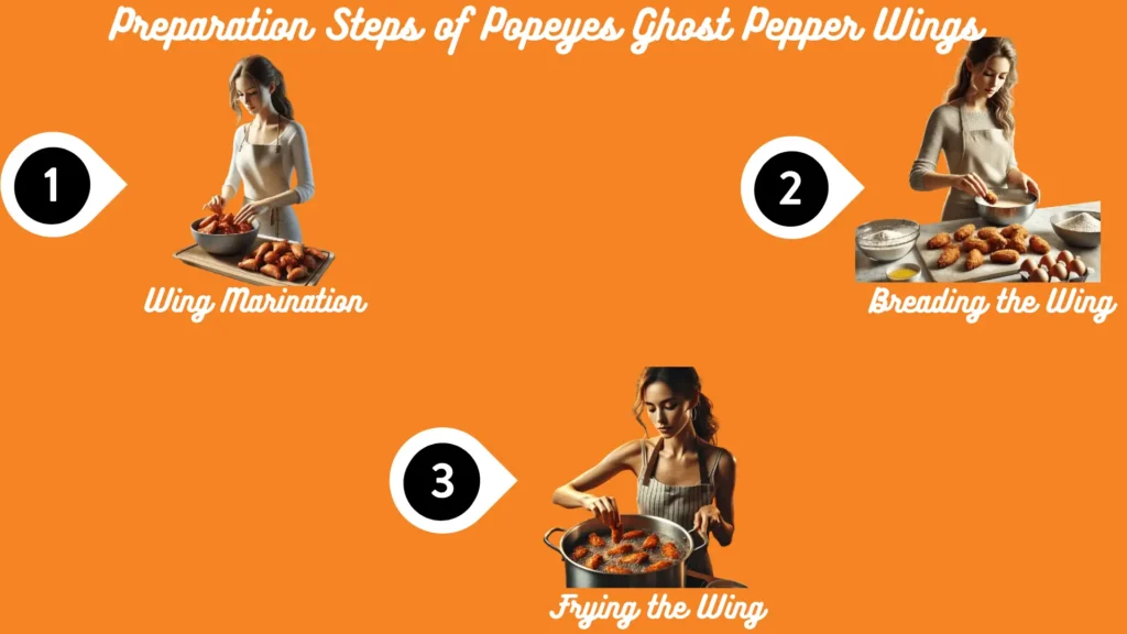 Preparation Steps of Popeyes Ghost Pepper Wings