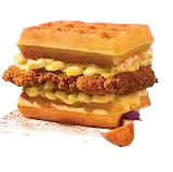 Chicken & Waffle Sandwich - Breakfast item