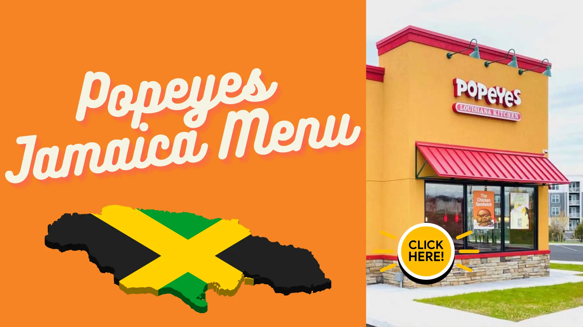 Popeyes Jamaica Menu