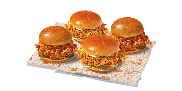 25 Chicken Sandwiches Package