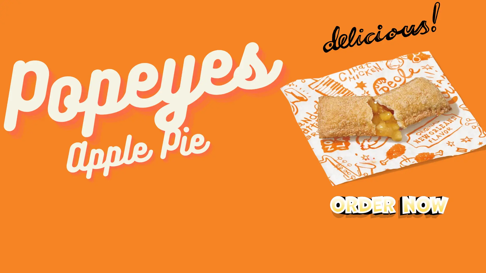 Popeyes Apple Pie