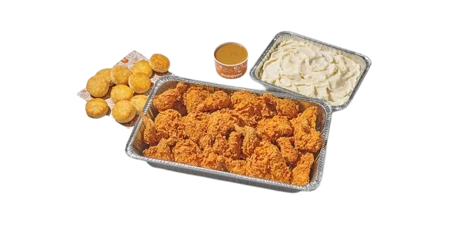 Popeyes Catering Menu 75-Piece Bone-In Chicken Package