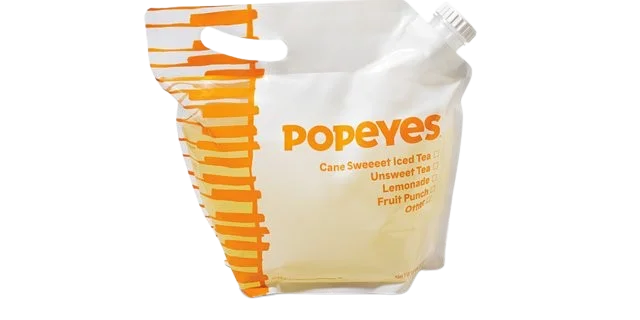 Popeyes Catering Menu Gallon Lemonade