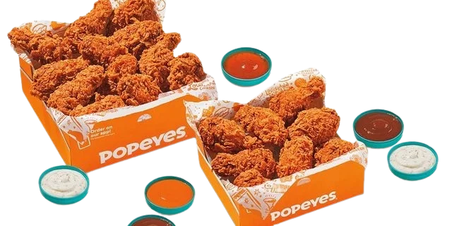 Popeyes Catering Menu Wings