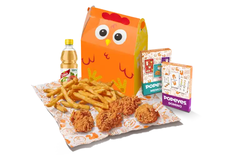 Poppy kid meal - Popeyes kids menu