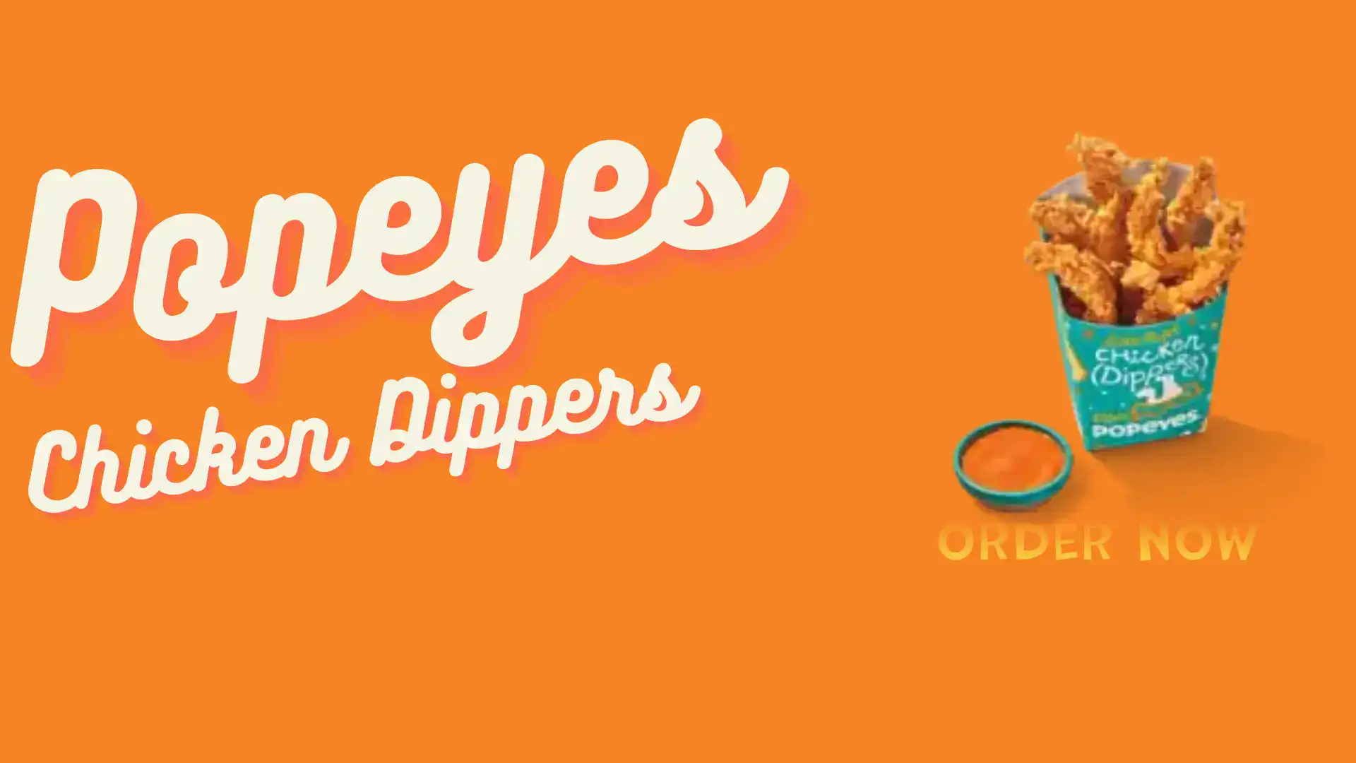Popeyes Chicken Dippers