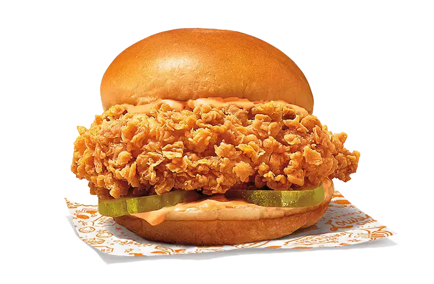 Popeyes Ghost Pepper Sandwich - New Menu Item