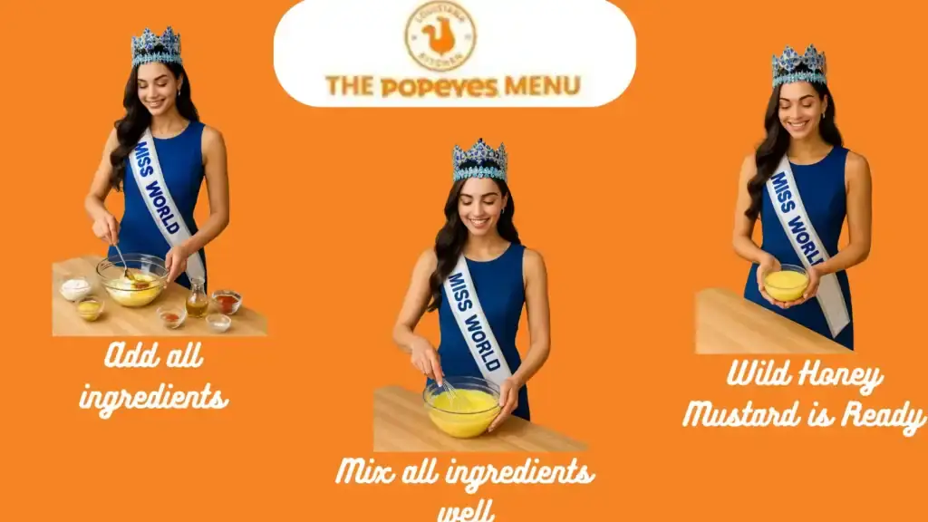 Preparation steps for wild honey mustard